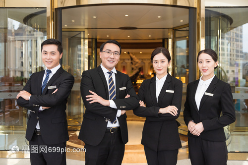 酒店管理商務(wù)團(tuán)隊(duì)服務(wù)形象